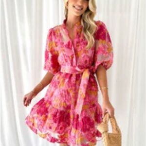 Gingham and Heels Dress